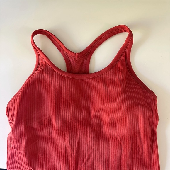 Dark Orange Razorback Athletic Tank - Picture 5 of 6